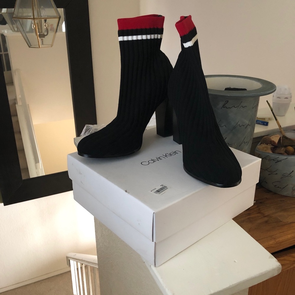 Calvin Klein Iconic Sock Booties,